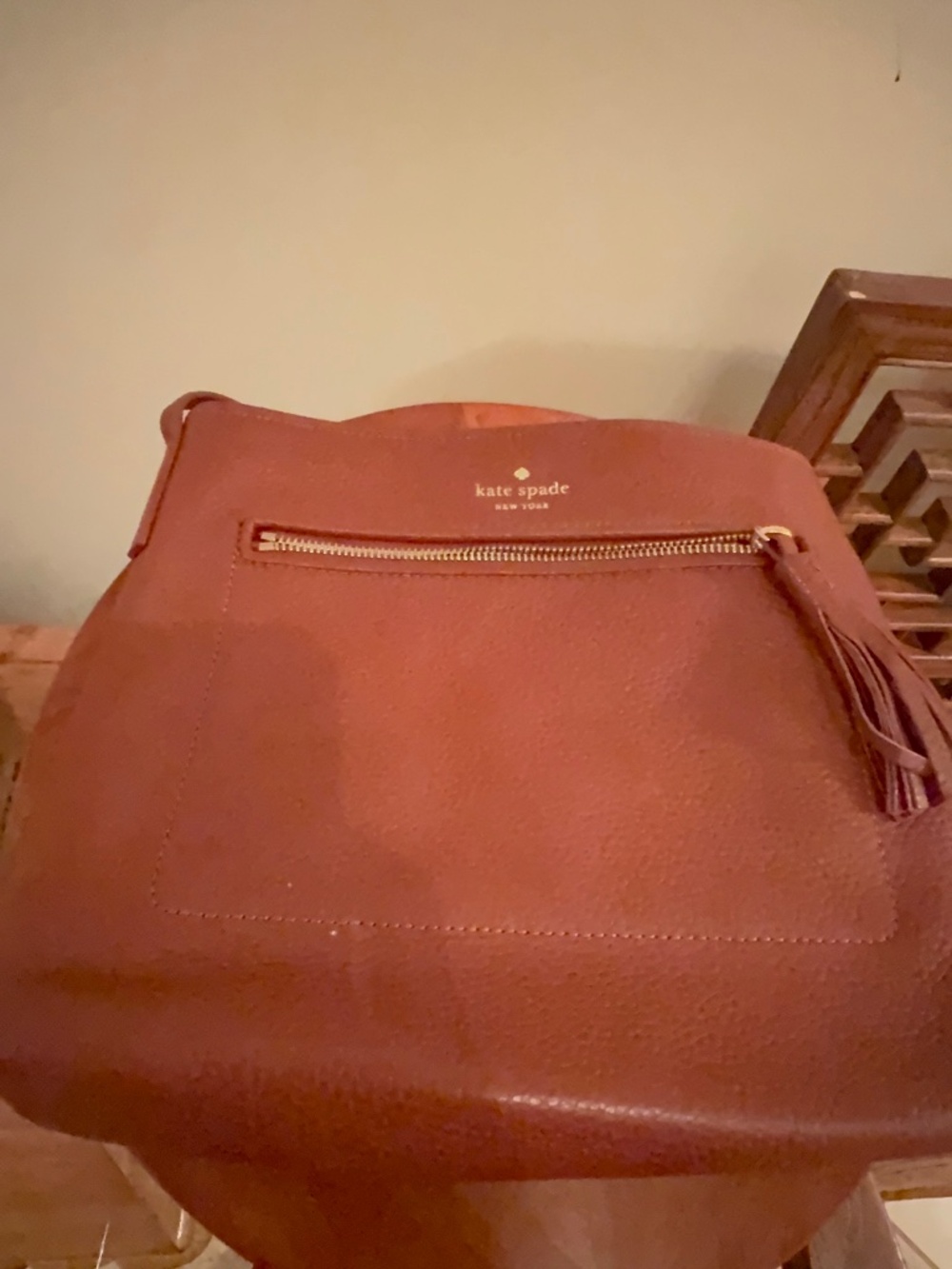 Kate Spade Brown leather bag/purse